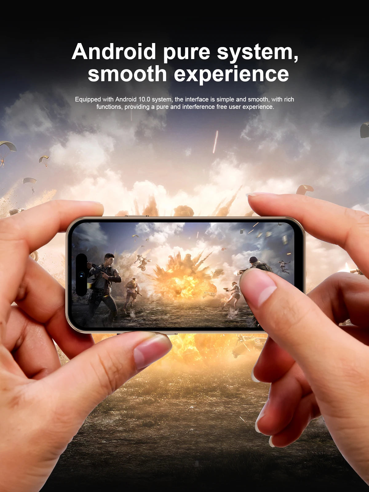 SERVO S16 Mini 4G Network Small Smartphone 2 SIM Standby Android 12.0 System Play Store WiFi GPS 4.0" Screen Palm Cellular Phone