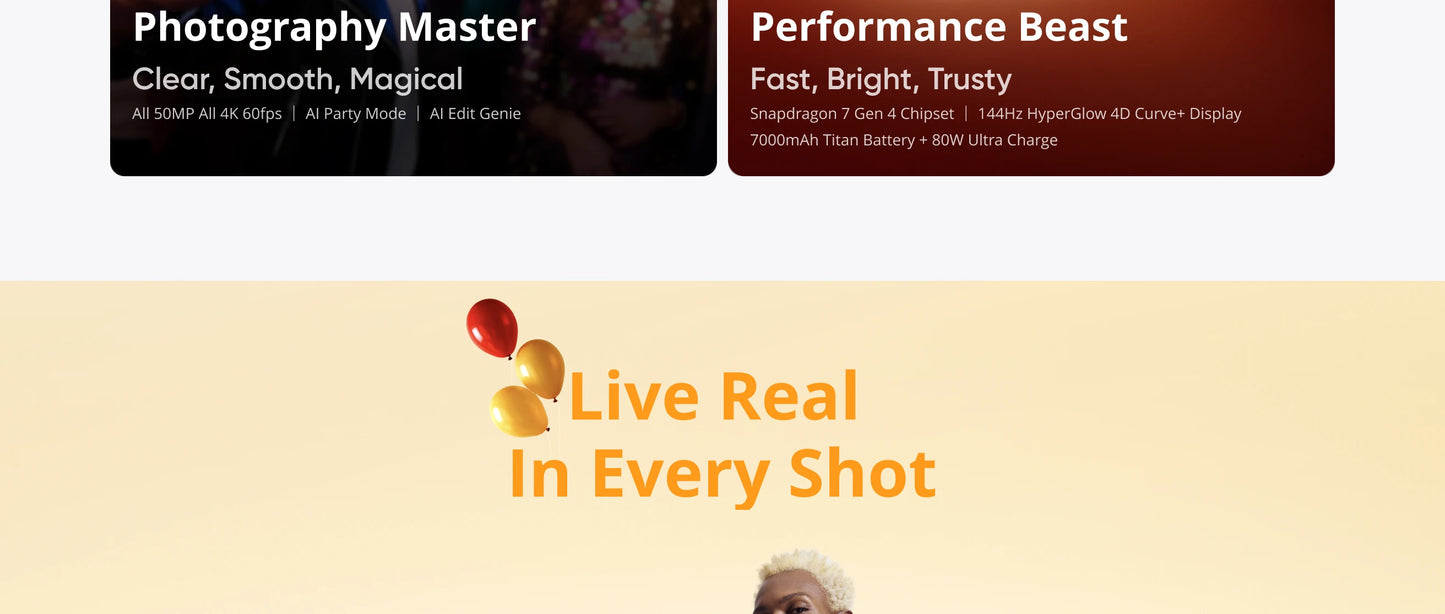 realme 15 Pro 5G Smartphone Snapdragon 7 Gen 4 Processor Triple 50MP Camera 6.8" 144Hz 4D Curve+ AMOLED Display 7000mAh Battery