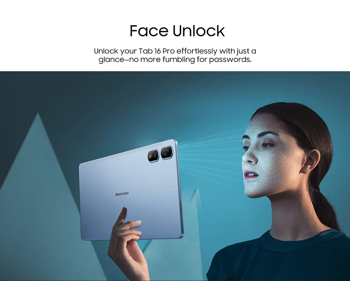 OSCAL Blackview Tab 16 Pro Tablet PC, T616 Octa Core, 11'' FHD+ Display 24GB(8+16) RAM 256GB ROM 7700mAh 4G Android 14 Tablets