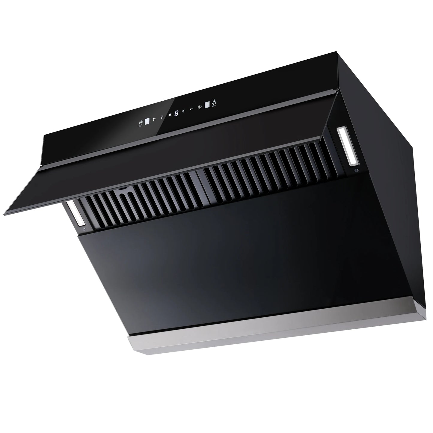 Tieasy 900 CFM 30 inch Wall Mount or Under Cabinet Heating Auto-Cleaning Range Hood USCX08T75