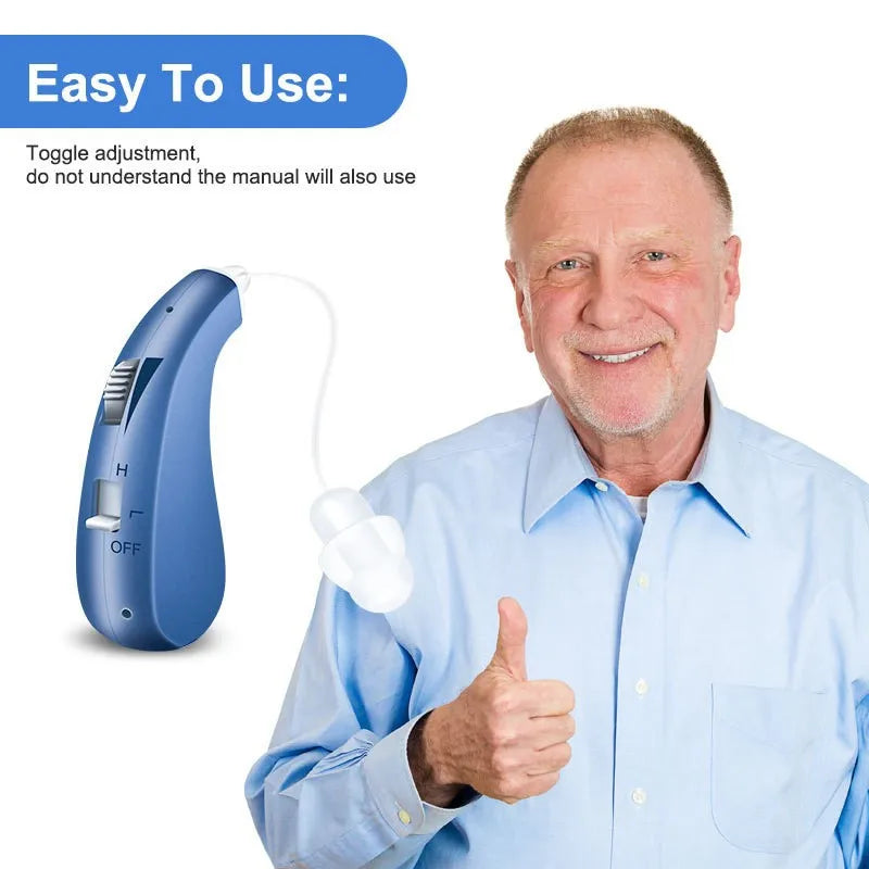 Hearing aid headphones for the elderly improve hearing, protect hearing loss and tinnitus, and are single-ear hearing AIDS