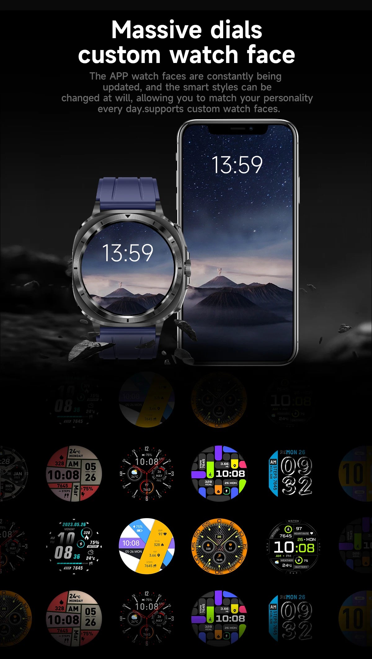 2025 New Precise Blood Lipids Uric Acid Smart Watch Men ECG+PPG Clock Blood pressure Body analysis HD Call NFC Health Smartwatch