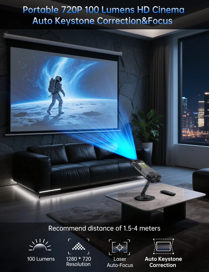 8849 Tank 4 Unihertz Rugged Smartphone Projector 720P 100 Lumens 6.78'' AMOLED 512G Android14 11600mAh 5G Dimensity 7300 120Hz