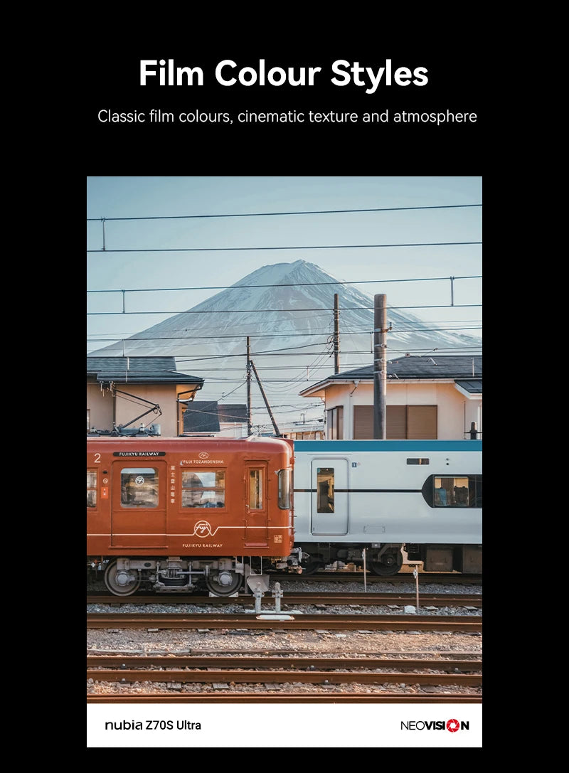 Nubia Z70s Ultra 5G Smartphone Snapdragon 8 Elite 6.85'‘AMOLED Display NEOVISION AI Photography4.0 50MP 144Hz 6600mAh NFC IP69