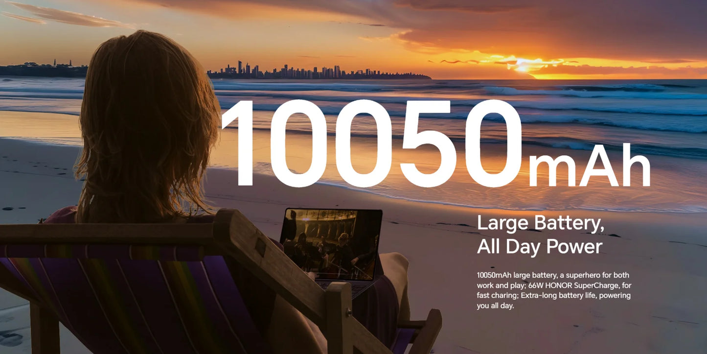 Global Version HONOR MagicPad 2 tablet android 12.3" OLED Screen Snapdragon 8s Gen 3 CPU 13MP Rear Camera 10050mAh Battery