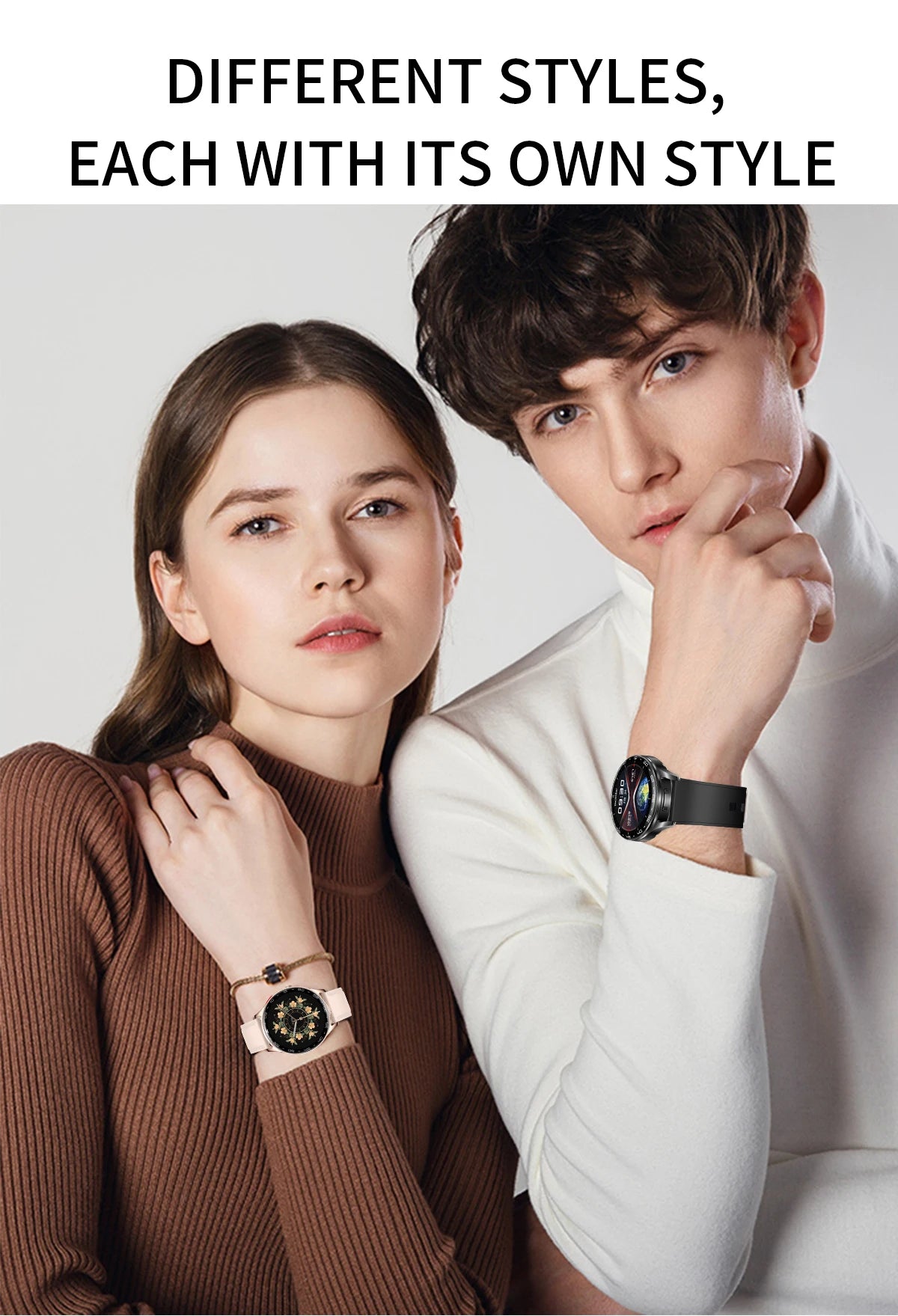 New Smart Watch TWS 2-in-1 Bluetooth Earphones With built-in Speaker HIFI 9D Sound Quality Health Monitor Watch For Android iOS