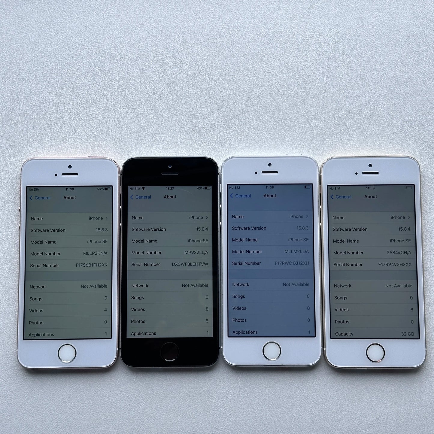 iPhone SE Original Mobile Phone 2GB RAM 16GB/32GB/64GB/128GB ROM 4.0" Unlocked Fingerprint 4G LTE Dual Core Cellphone