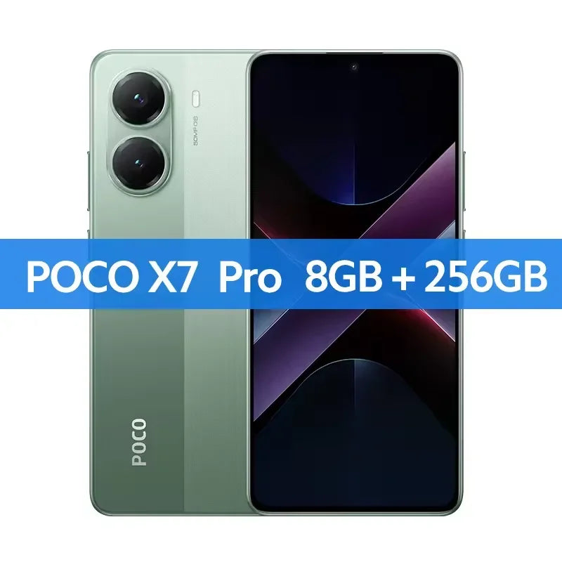 POCO X7 Pro Global Version Smartphone Dimensity 8400-Ultra 6.67"1.5K Display 6000mAh battery 90W Charge 5G NFC