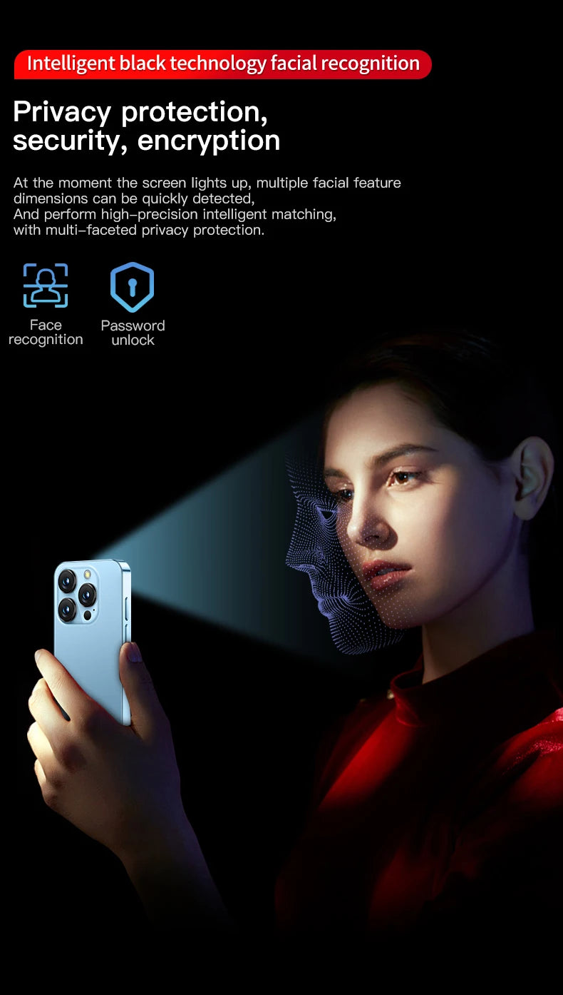 SOYES XS19 Pro 3GB RAM 32GB ROM Android 12.0 Smartphone 1950mAh Face ID 4G LTE Type-C OTG 3.88‘’ Screen Small Phone