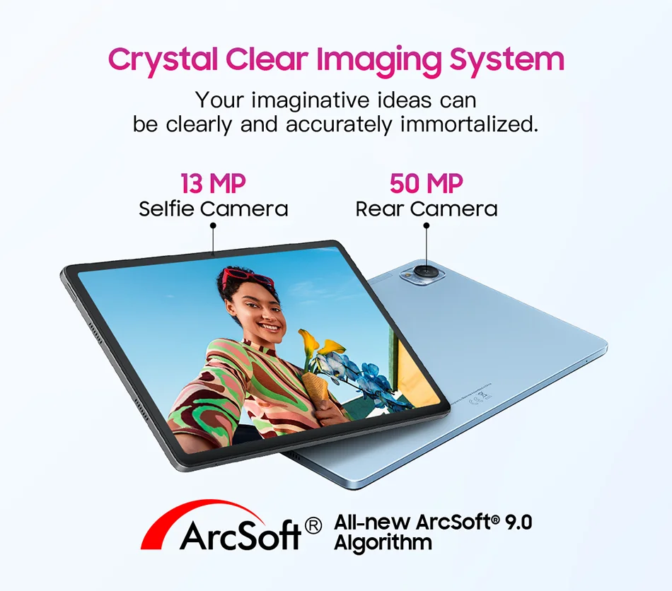 MEGA 1 Tablets Blackview 11.5 inch 2.4K 120Hz Display 8GB/12GB 256GB 50MP Camera 33W Fast Charging 8800mAh Battery MTK Helio G99