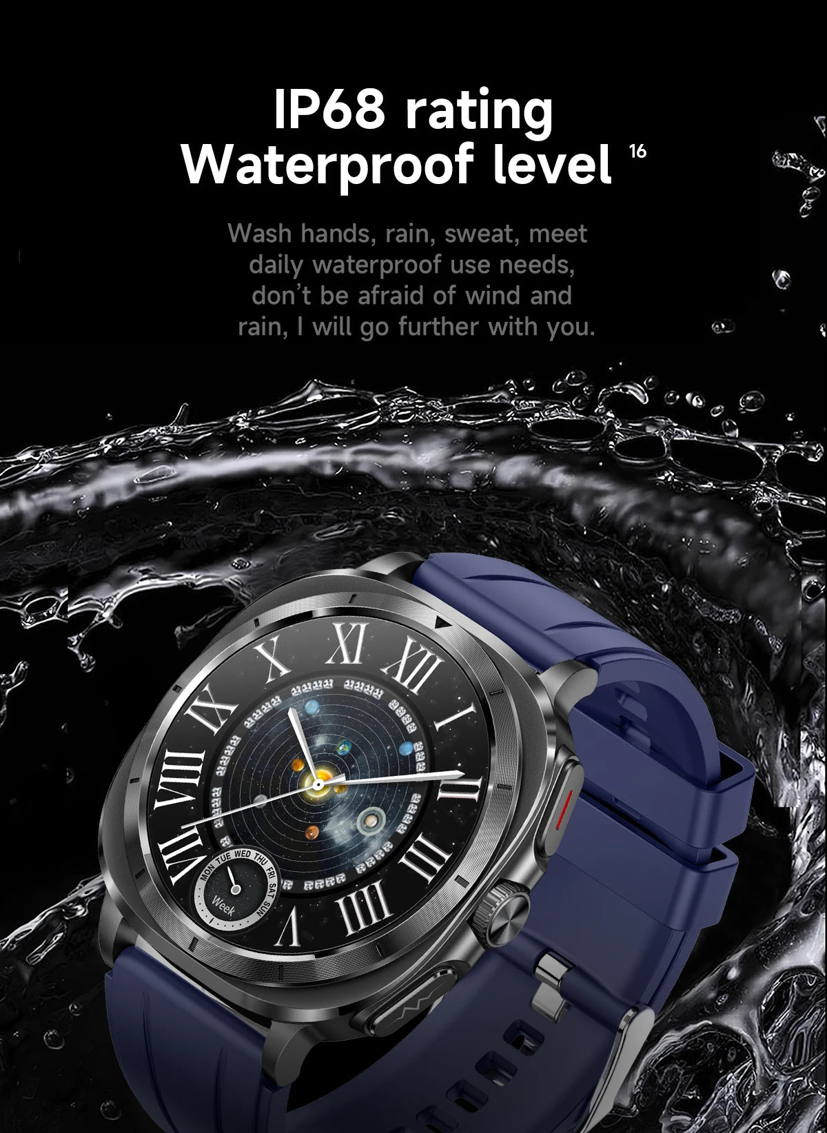 2025 New Precise Blood Lipids Uric Acid Smart Watch Men ECG+PPG Clock Blood pressure Body analysis HD Call NFC Health Smartwatch