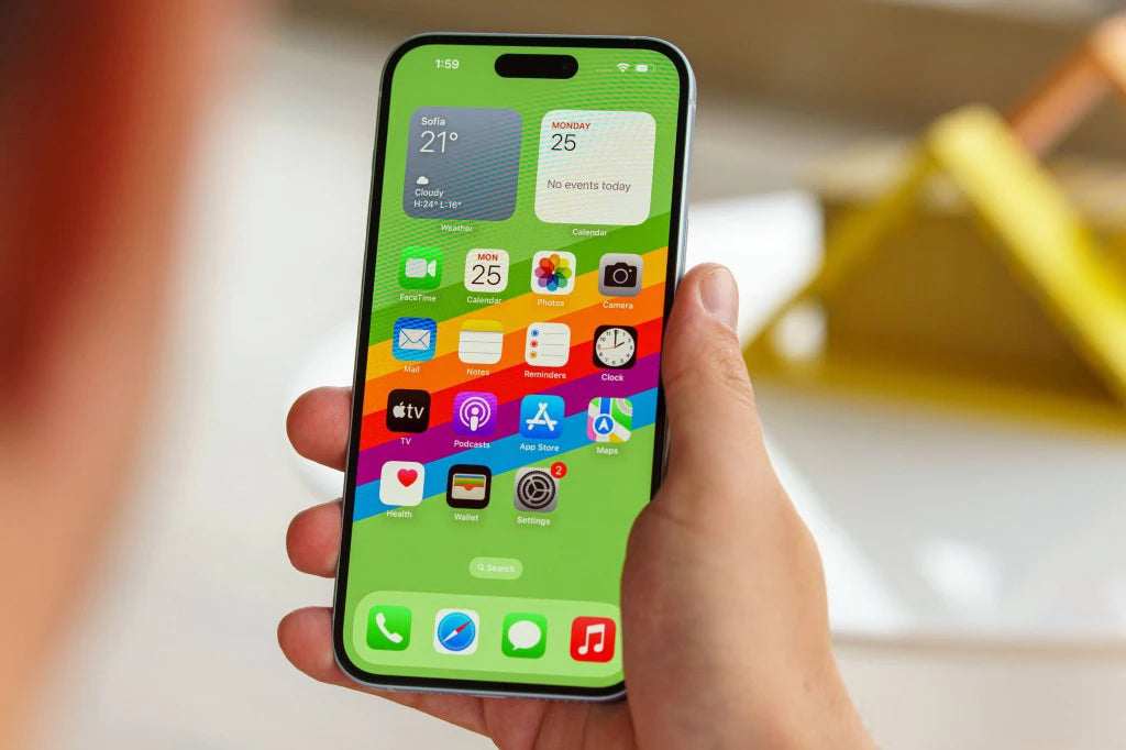 Refurbished phone iPhone 15 Plus/256GB ROM 6GB RAM "Genuine Super Retina Ole Face ID NFC A16 excellent condition