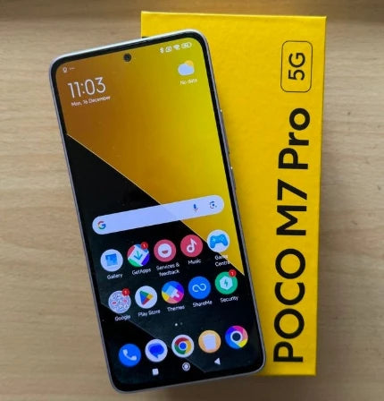 POCO M7 Pro 5G Global Version Dimensity 7025-Ultra 120Hz FHD+ Eye-care AMOLED Display 50MP camera with OIS NFC