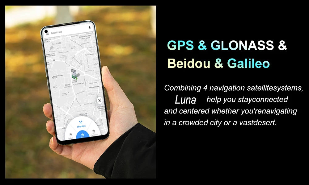 Unihertz Luna Smartphone Rhythm Ambient LED strip Music Phone 8GB RAM 256GB ROM 108MP G99 Mobile Phone Night Vision Cellphone