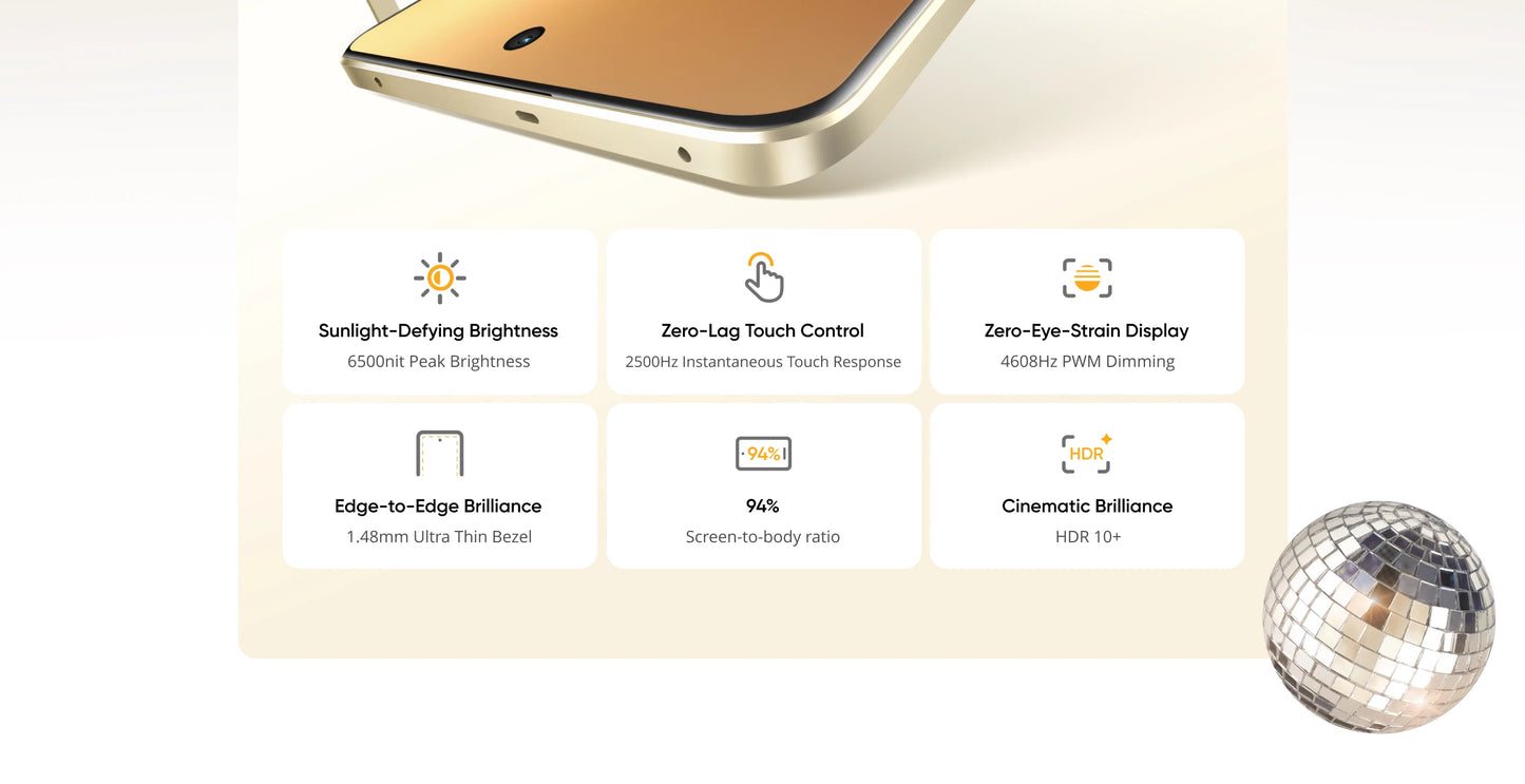 realme 15 Pro 5G Smartphone Snapdragon 7 Gen 4 Processor Triple 50MP Camera 6.8" 144Hz 4D Curve+ AMOLED Display 7000mAh Battery