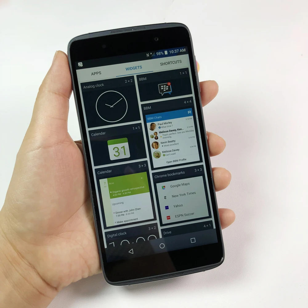 BlackBerry Neon DTEK50 DTEK 50 Mobile Cell Phone 3G 4G LTE Octa-core 13MP 5.2" 16GB ROM 3GB RAM Original Unlocked Android 6 Only