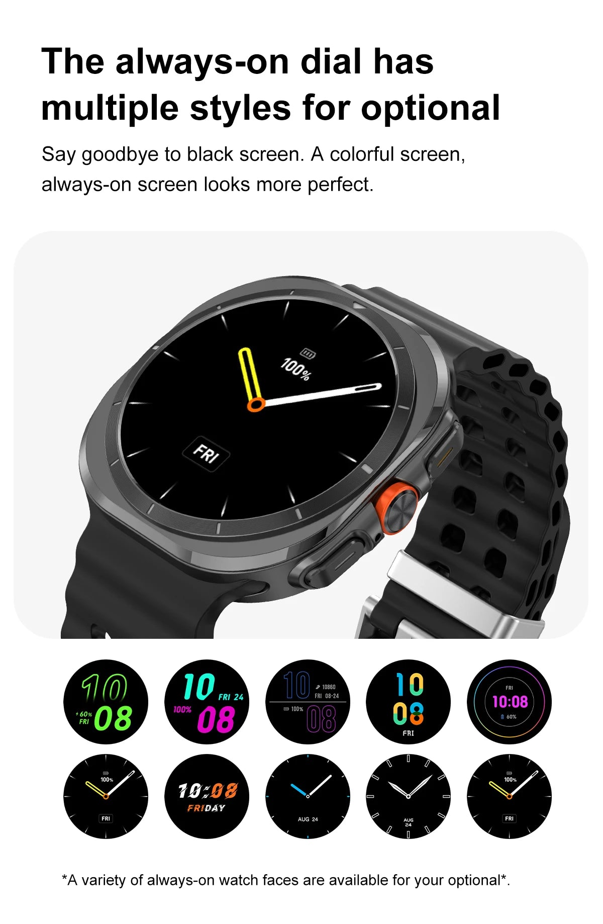 2025 New Watch 7 Ultra Smart Watch Men 32GB Memory 3D Video Display Sports SmartWatch GPS NFC Compass Blood oxygen Smartwatch