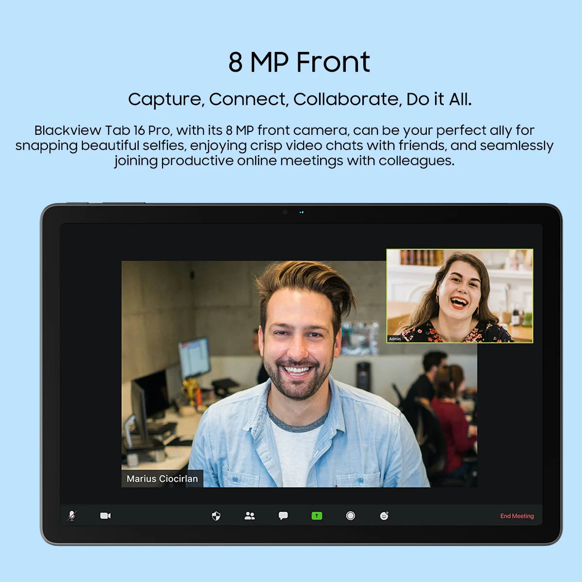 OSCAL Blackview Tab 16 Pro Tablet PC, T616 Octa Core, 11'' FHD+ Display 24GB(8+16) RAM 256GB ROM 7700mAh 4G Android 14 Tablets