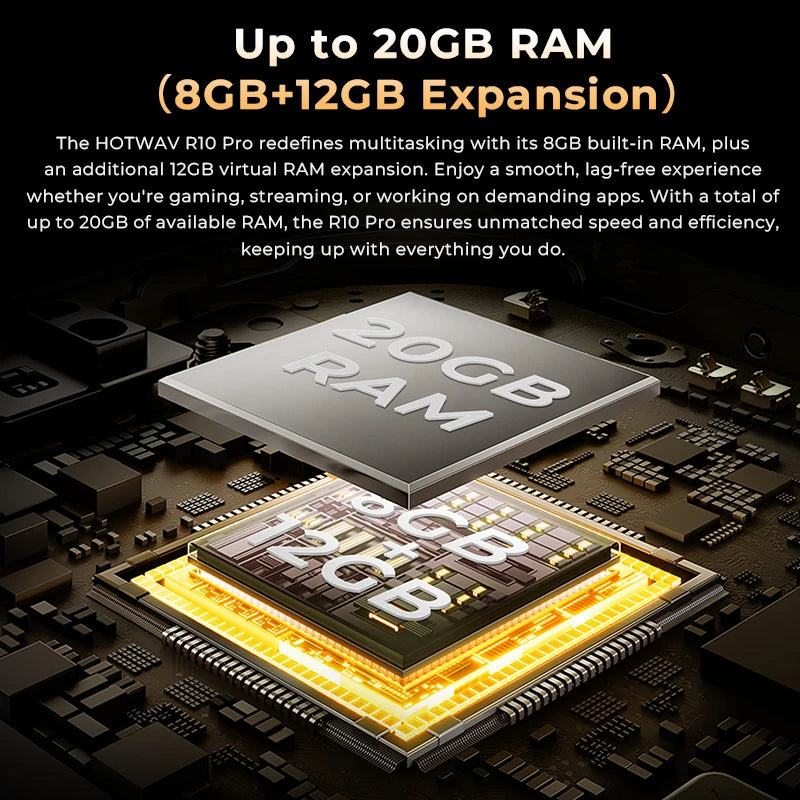 【World Premiere】HOTWAV R10 Pro Rugged Tablets 10800mAh 8GB+256GB OTG Charging Tablet For Field Exploration+Mountain Climbing