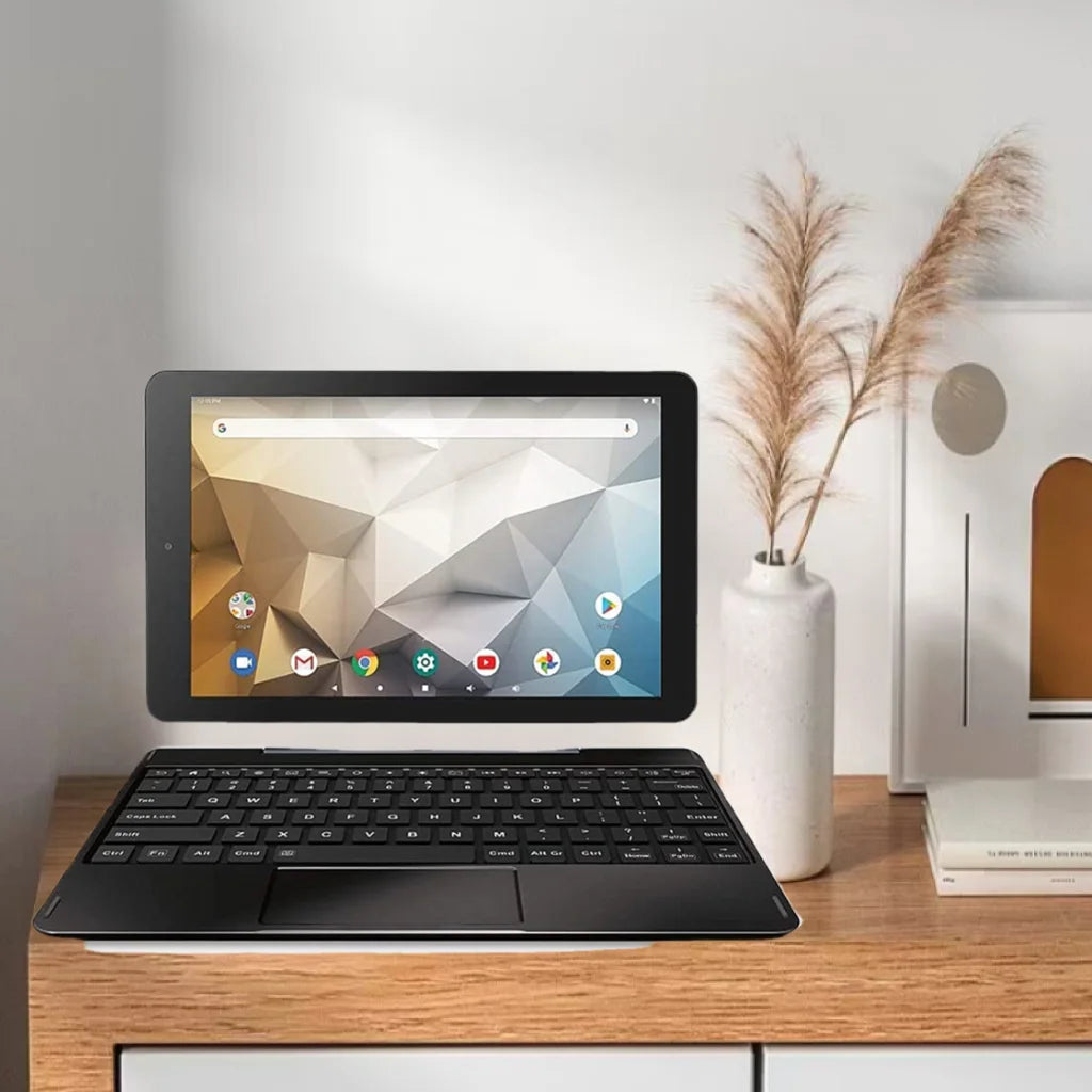 Flash Sales 10.1'' Android 9 2in1 Tablet PC 2GB RAM 32GB ROM 1280x800 IPS Bluetooth-compatible Dual Cameras With Keyboard