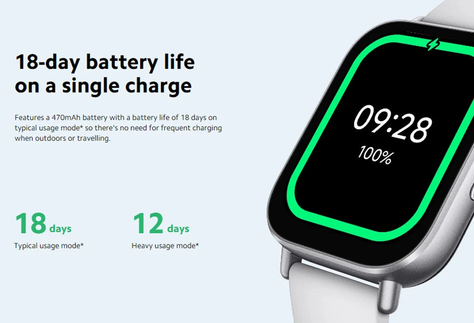 New Global Version Xiaomi Redmi Watch 5 Active has Bluetooth call up to 18 days of battery life 2''display 140+ work modes 5ATM