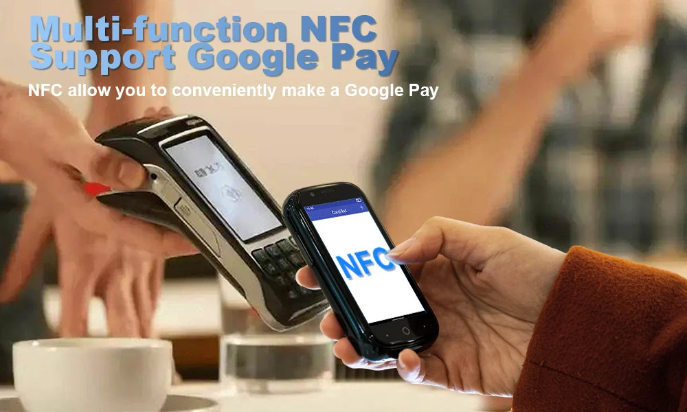 Unihertz Jelly 2 Mini Smartphone 6GB 128GB Android 11 Helio P60 Octa Core Unlocked NFC Cellphone 16MP Infrared Phone