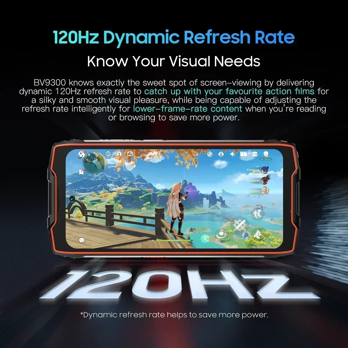 Blackview BV9300 Pro Rugged Phone 6.7'' 120Hz Display 8/12GB 256GB Smartphone With Dual Screen 15080mAh Battery 64MP Cellphone