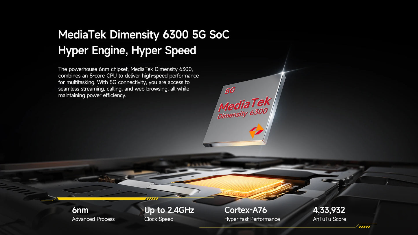 Ulefone Armor Mini 20T Pro 5G THERMAL BY FLIR® 4.7" Rugged Phone Android 14 Smartphone 256GB ROM Mobile Phone Thermal lmaging