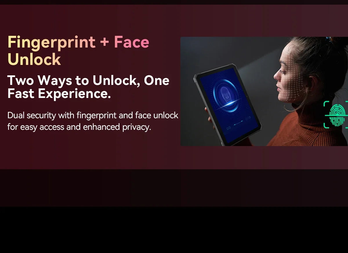 Blackview Active 10 Pro 5G Rugged Tablets 11" FHD+ Display 12GB 256G/512GB Android 14 30000mAh Battery 108MP Camera MTK 7300