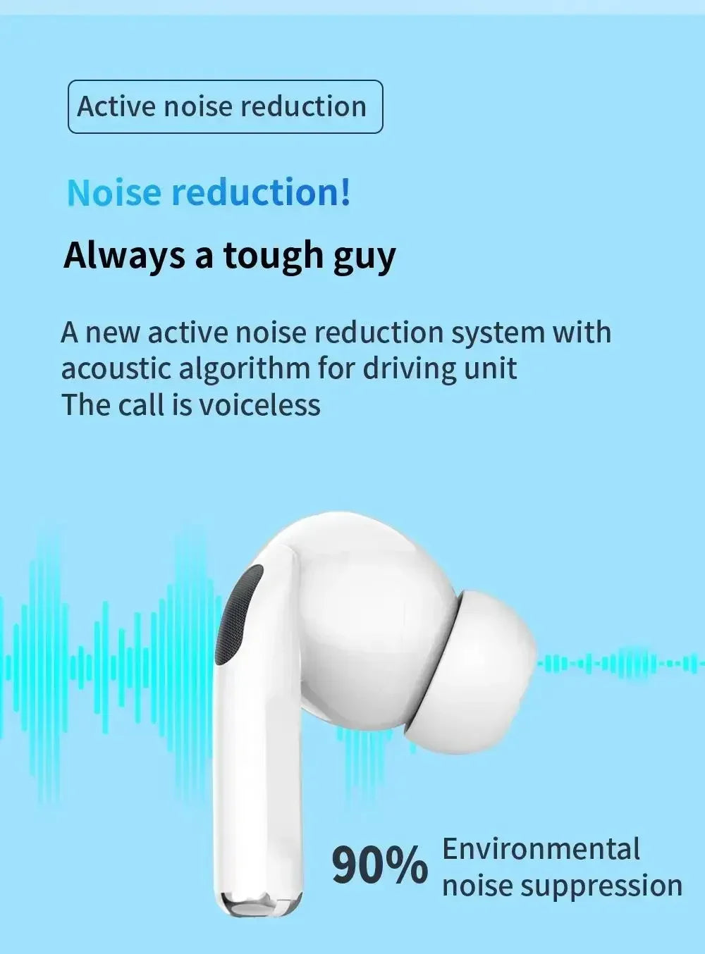2025 New Air Pro Bluetooth Earphones Wireless Headset HiFi Sound Headphones Low Latency Earbuds Waterproof for IPhone Android