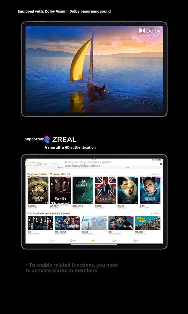 Lenovo Xiaoxin Pad pro GT 11.1'' 128GB 256GB Snapdragon 8 Gen3 144Hz 3.2K LCD 13MP Camera 8860mAh 68W Charging Tablet