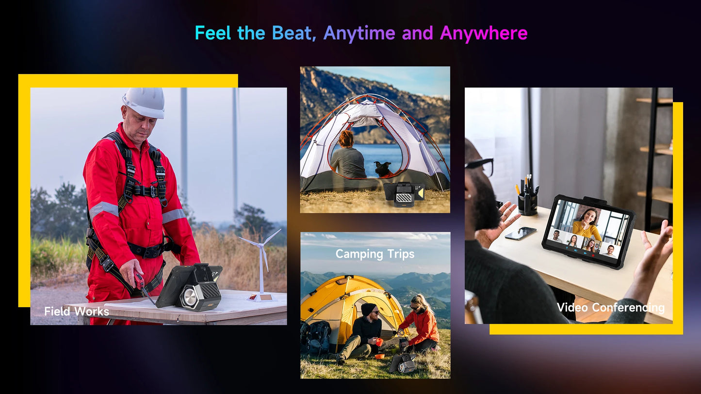 Ulefone Armor Pad 4 Ultra 5G Rugged Tablet Thermal lmaging 10.36"2K Up to 16GB RAM 256GB ROM Android 14 11800mAh