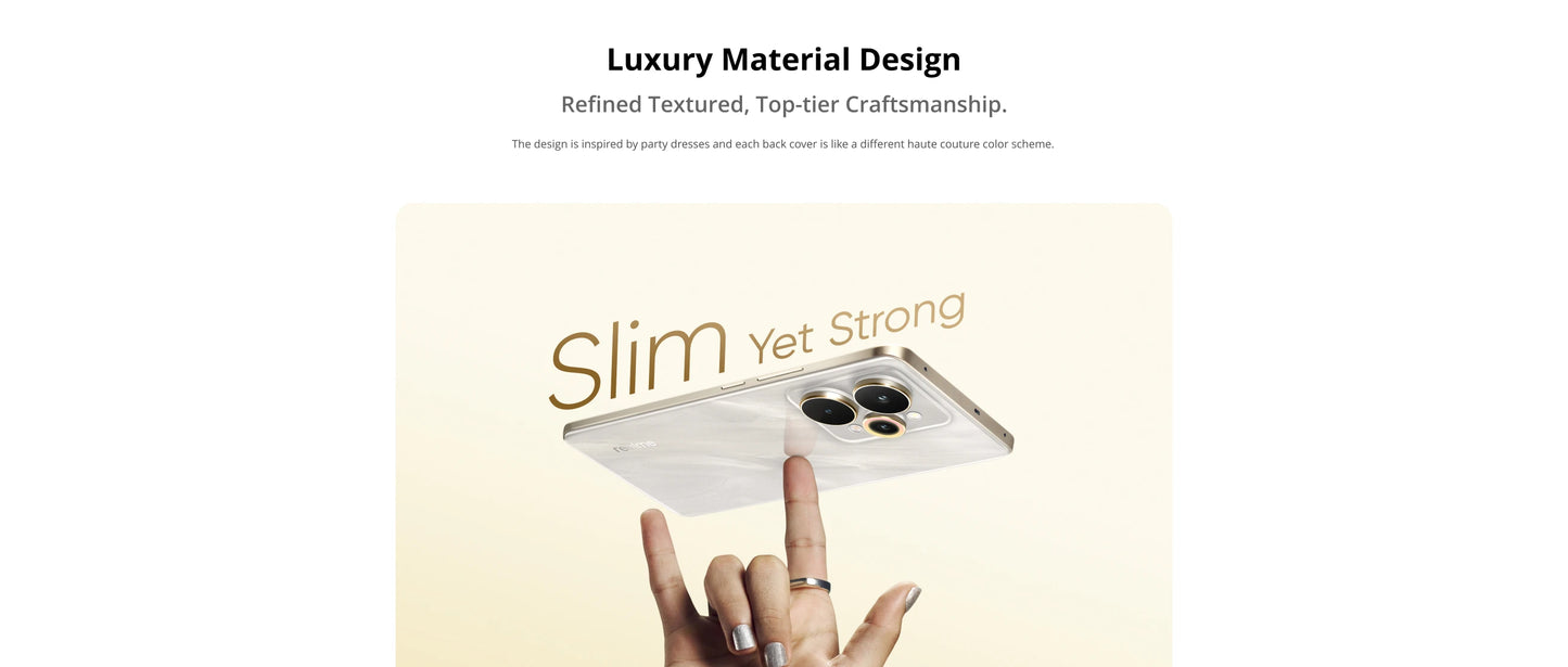 realme 15 Pro 5G Smartphone Snapdragon 7 Gen 4 Processor Triple 50MP Camera 6.8" 144Hz 4D Curve+ AMOLED Display 7000mAh Battery