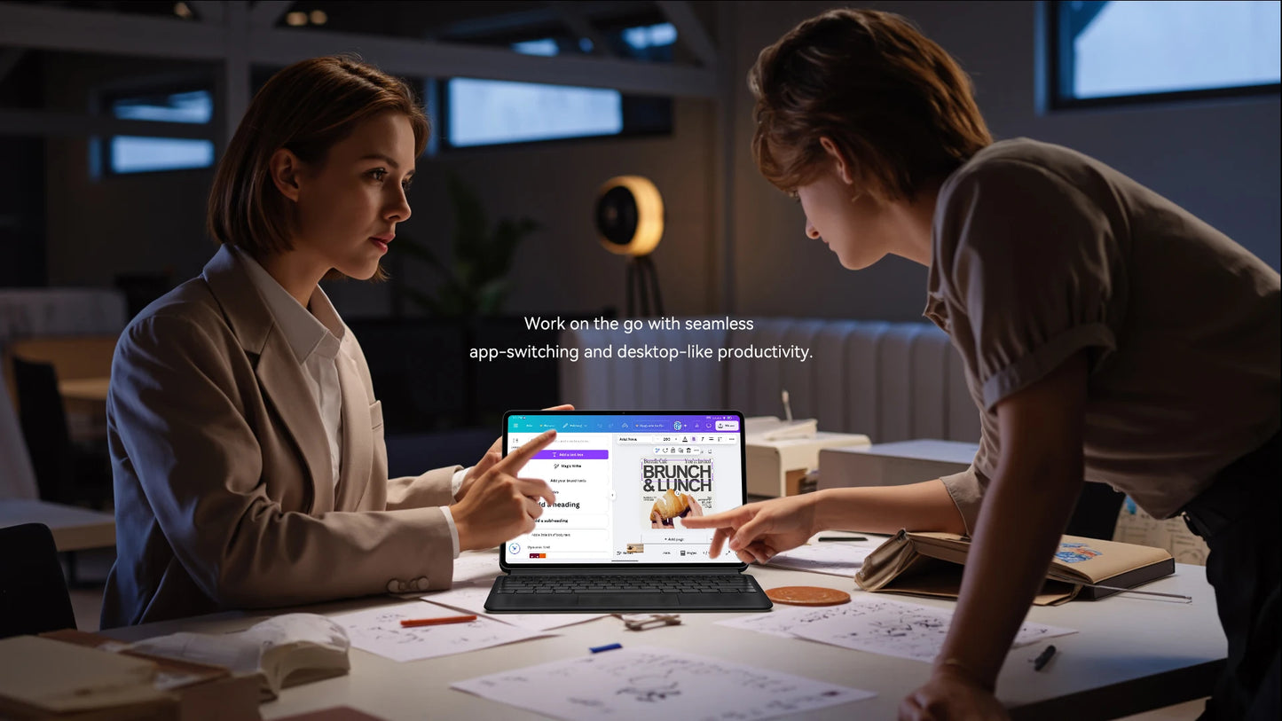 World Premiere ALLDOCUBE Ultra Pad 13'' 2.8K 144Hz Tablet Snapdragon 7+Gen3 18GB RAM 256GB ROM Android 15 15000mAh Cube AI