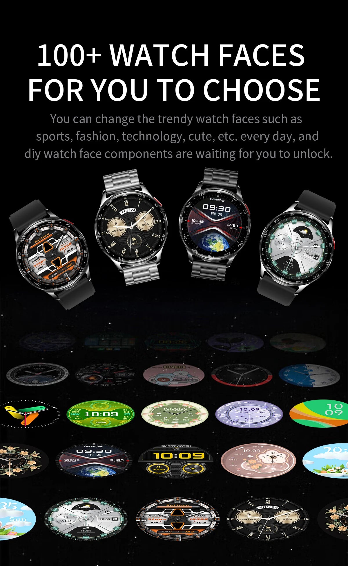 New Smart Watch TWS 2-in-1 Bluetooth Earphones With built-in Speaker HIFI 9D Sound Quality Health Monitor Watch For Android iOS