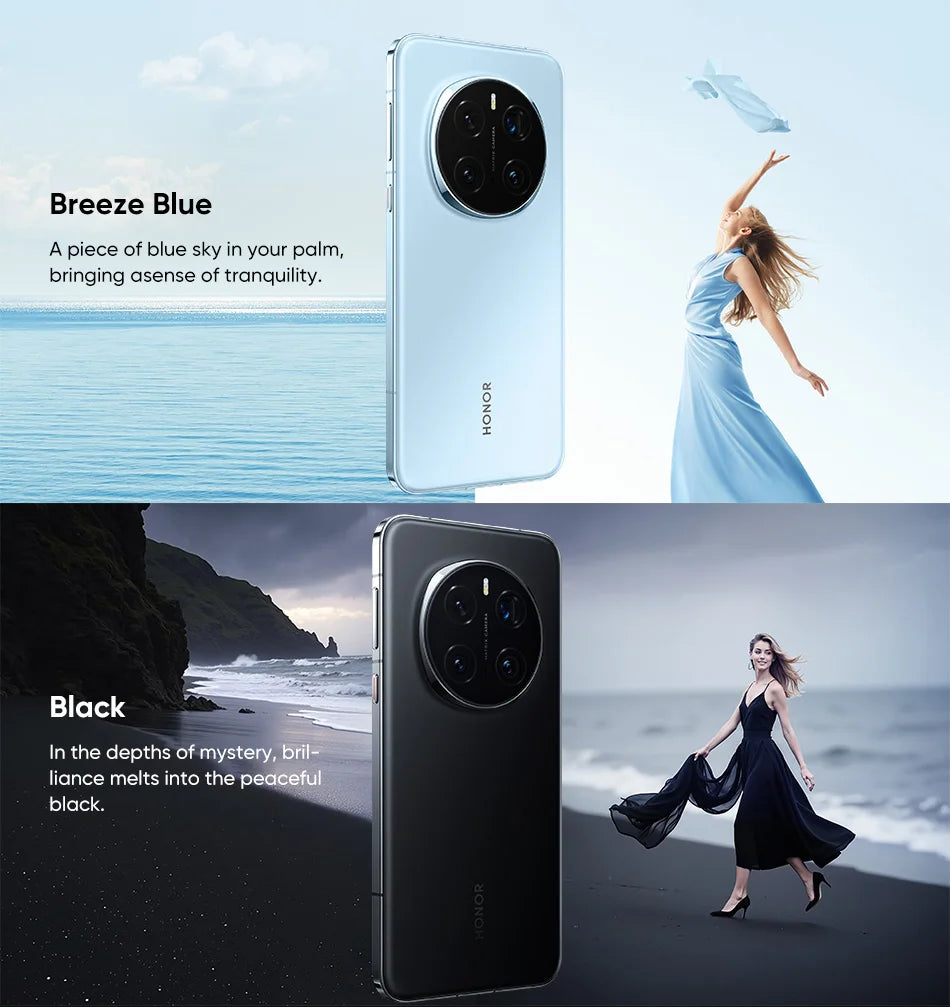 2025 New Original HONOR Magic7 Pro Global Version 5G Smartphone Snapdragon 8 Elite 6.8''120Hz LTPO Display 100W Fast Charge IP69