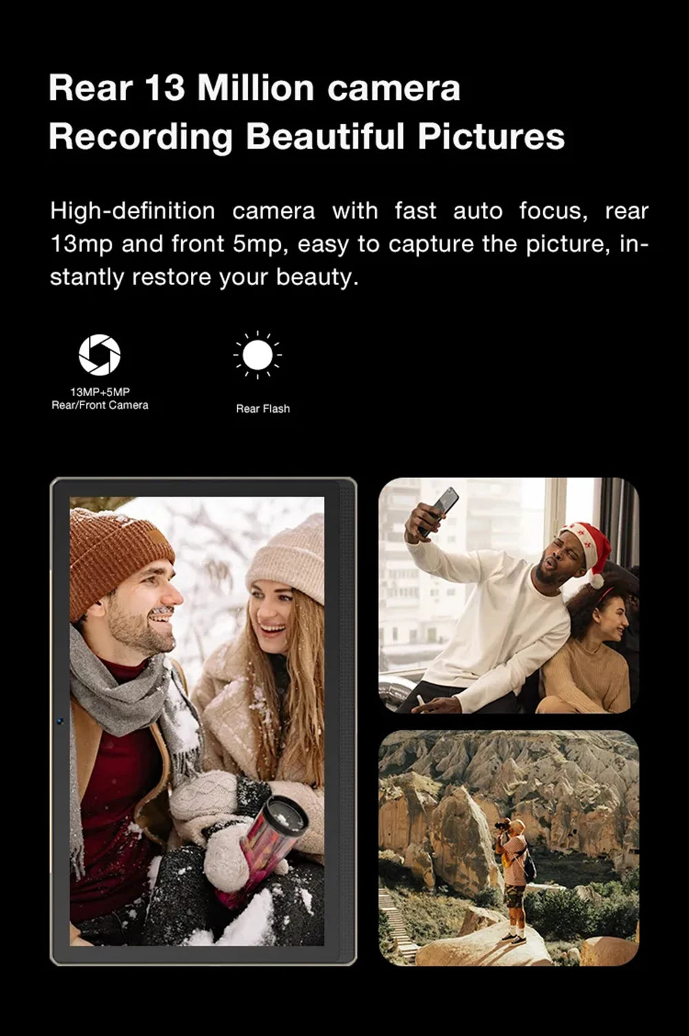 Global Version 14 Inch 1920x1080 IPS Big Screen Tablet PC 5+13MP Camera 12+256GB Deca-Core планшет 2 IN 1 Tablets Android Laptop