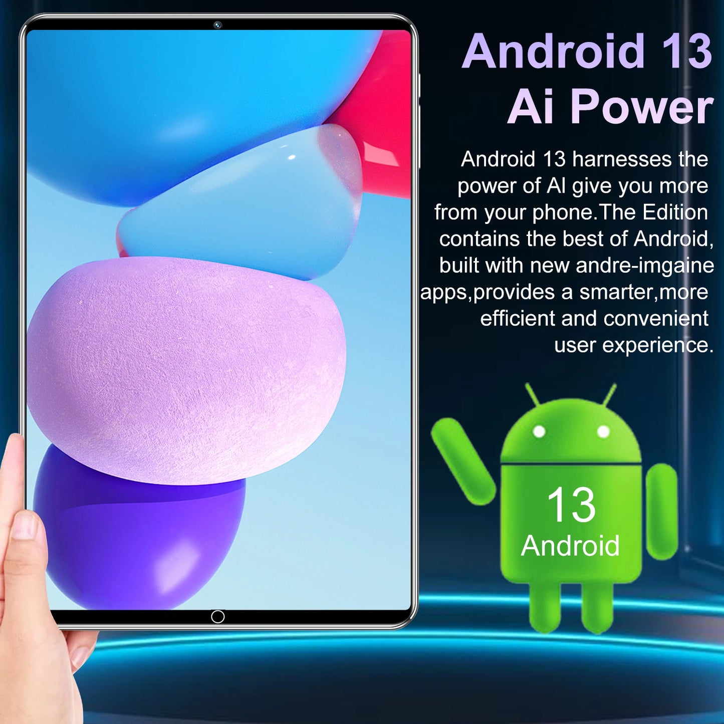 2025 New 5G Tablet Android 13.0 10.36Inch 16GB RAM 1TB ROM Tablets 16MP 32MP 12000mAh 10Core WiFi Bluetooth Network Tablet GPS