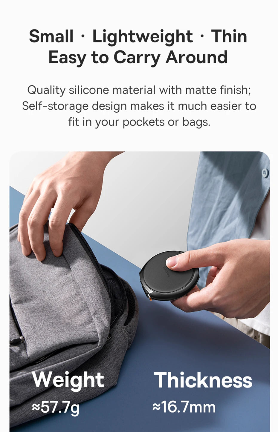 Baseus USB C Cable 100W for iPhone 16 15 Plus Pro Max Retractable Cable For MacBook iPad Fast Charger Cable Charger Data Wire