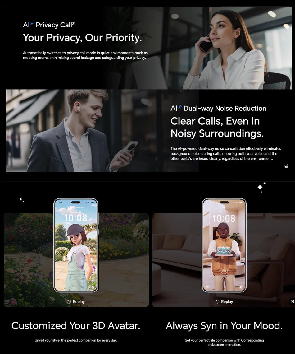 2025 New Original HONOR Magic7 Pro Global Version 5G Smartphone Snapdragon 8 Elite 6.8''120Hz LTPO Display 100W Fast Charge IP69