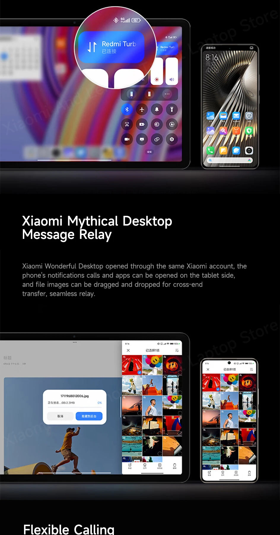 Xiaomi Tablet Chinese Rom Redmi Pad Pro 2024 12.1“ 2.5K 120Hz Snapdragon 7s Gen 2 10000mAh Quad speakers Dolby Atmos Tablet Pc