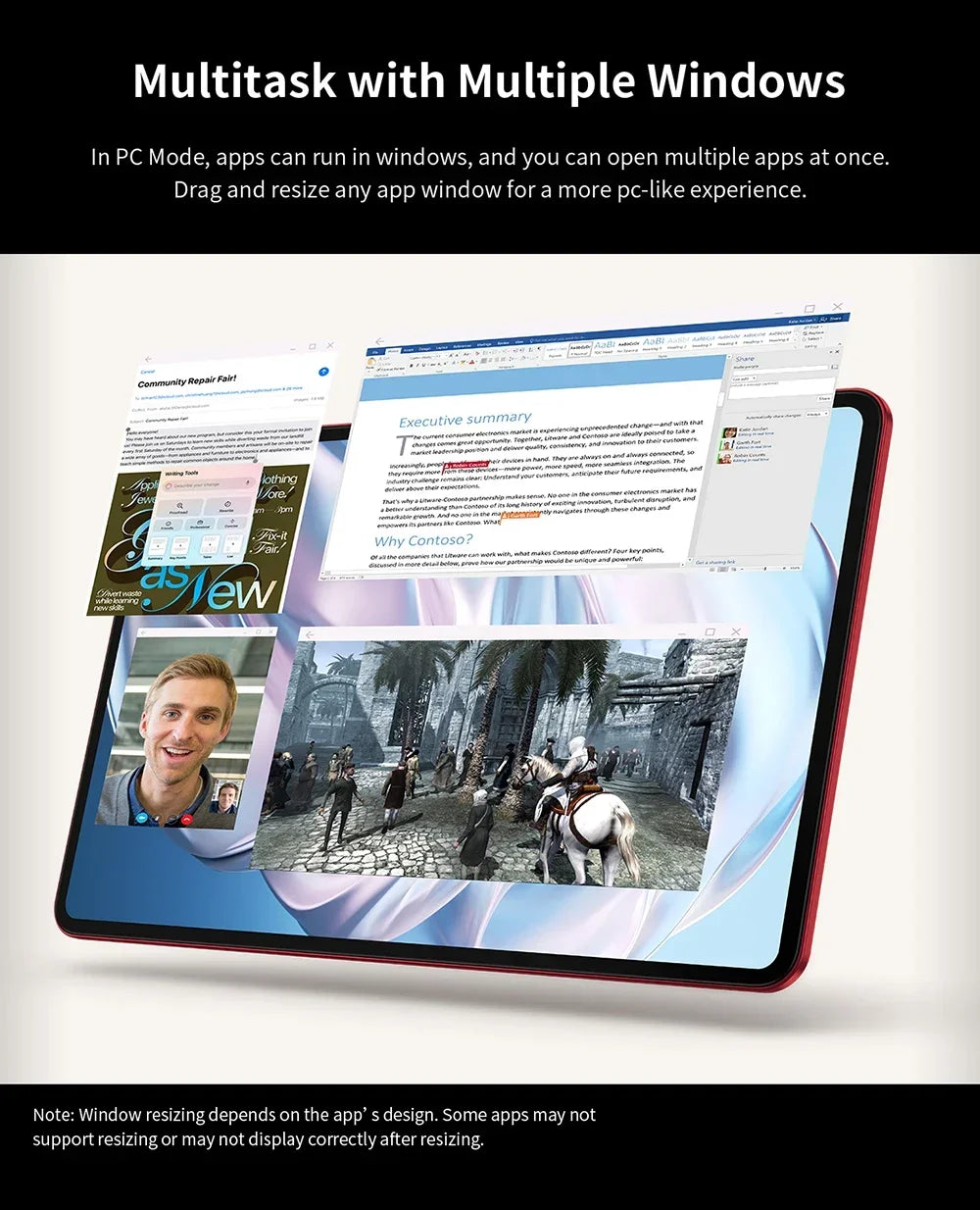 Teclast T60 AI Tablet Allwinner A733 Octa-Core 12inch 2K HD TDDI Screen 6GB RAM 128GB ROM Android 15 WiFi6 8000mAh 13MP+5MP