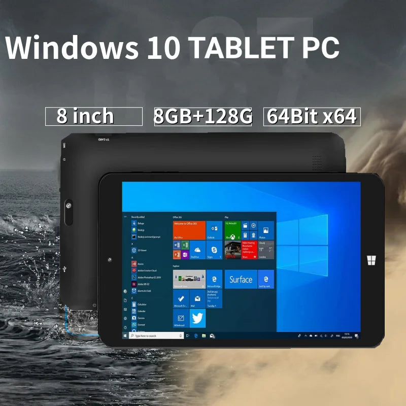 Top Sales AR10 Windows 10 Tablet PC 10 INCH 8GB RAM 128GB ROM x5-Z8300 CPU 64-Bit Quad Core 1920 x 1200 IPS Screen Dual Cameras