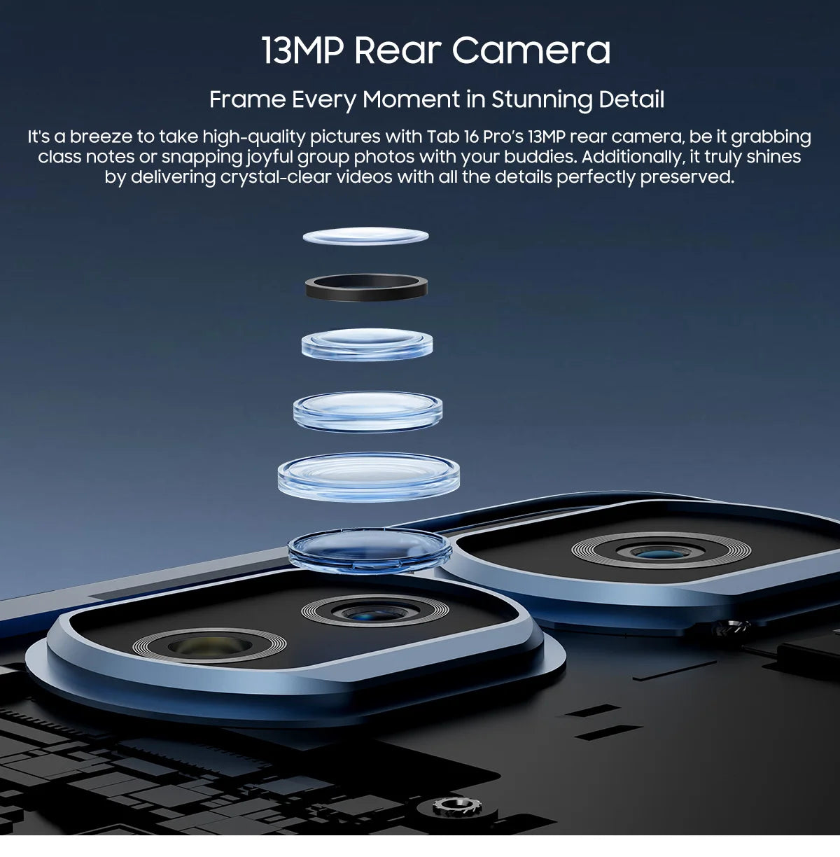 OSCAL Blackview Tab 16 Pro Tablet PC, T616 Octa Core, 11'' FHD+ Display 24GB(8+16) RAM 256GB ROM 7700mAh 4G Android 14 Tablets