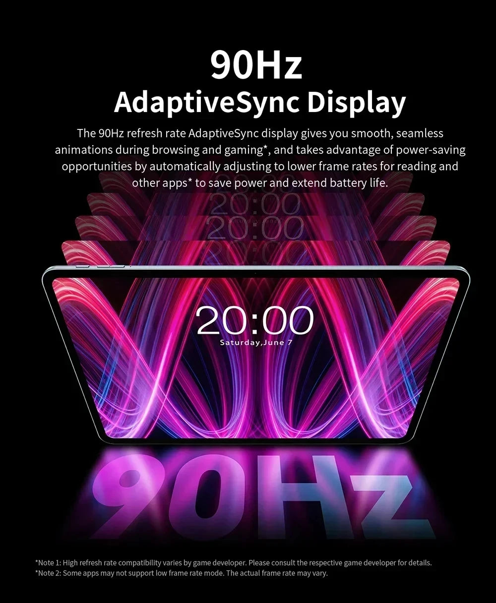 NEW Tablet Teclast T60 Plus 12 inch MTK Helio G88 8-core CPU 6GB RAM 16GB ROM Android 14 Dual-band WiFi BT5.0 8000mAh 13MP+8MP