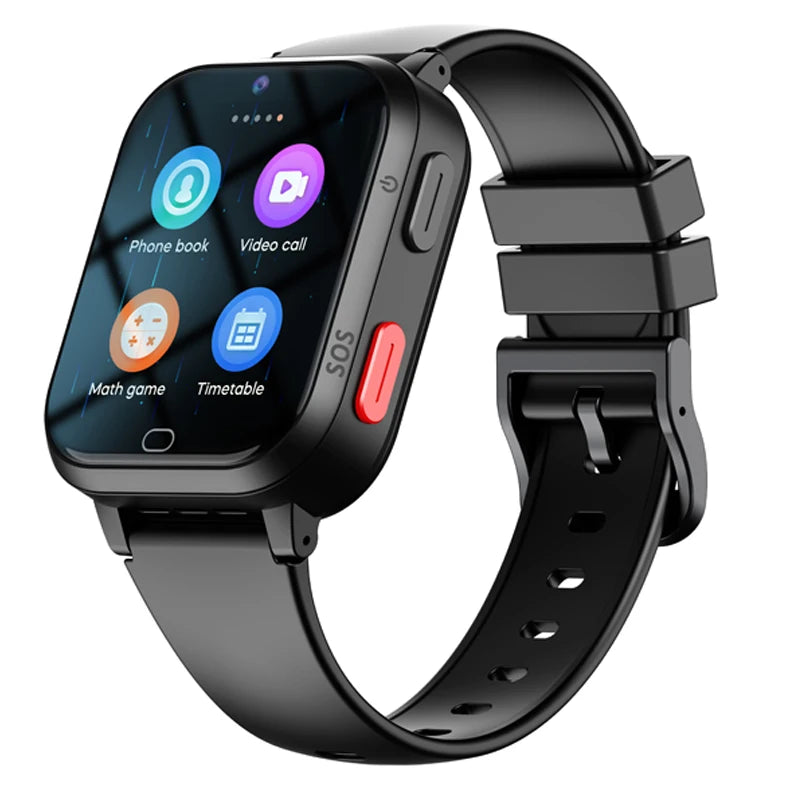 4G Kids Smart Watch 8GB ROM GPS WiFi Position Video Call Phone Android Watch Call Back Monitor with Sticker Children Smartwatch