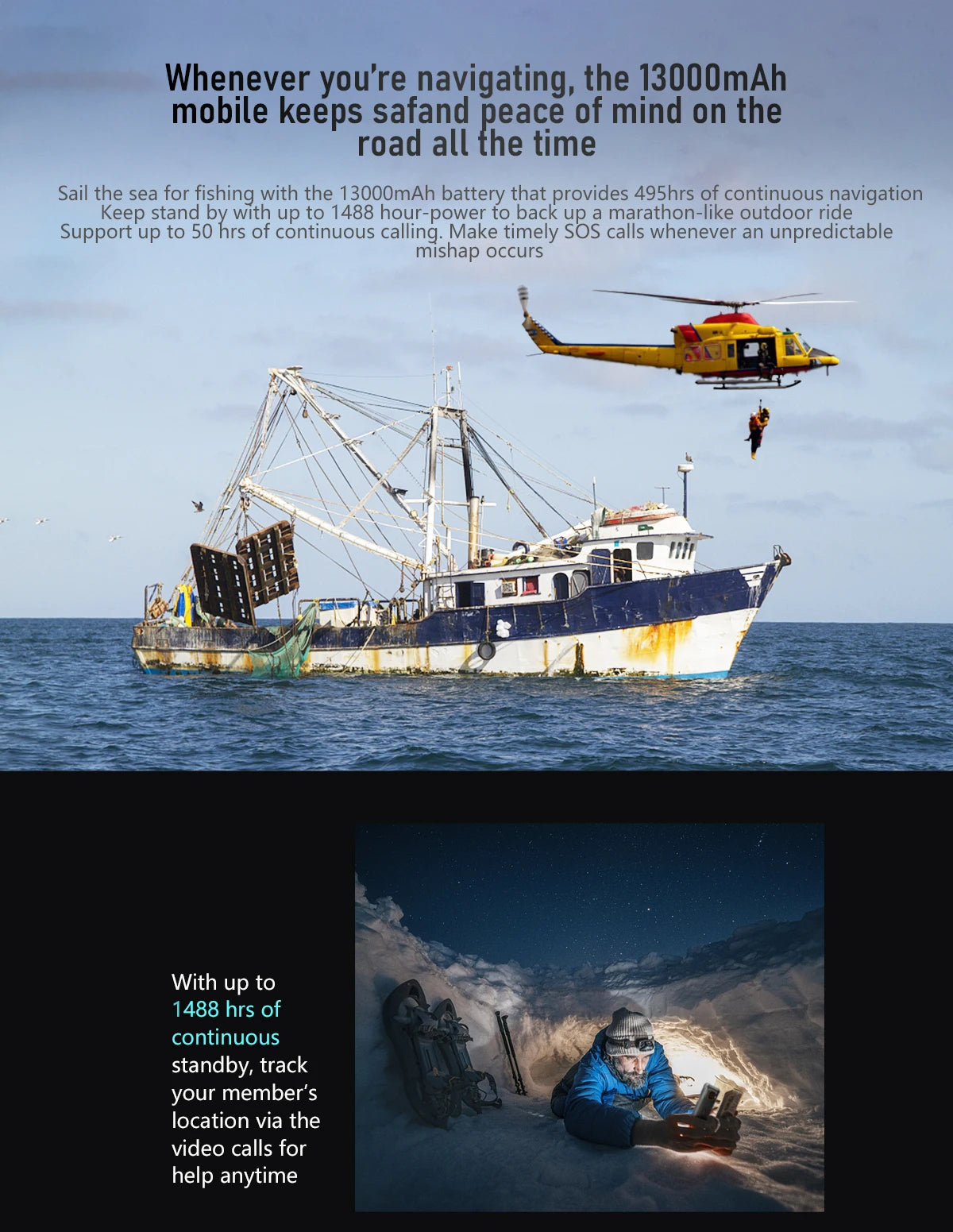 Blackview BV6200 Pro Rugged Phone Android 13 6.56'' Helio P35, 6GB+128GB Smartphone 13000mAh With 18W Fast Charge NFC Cell Phone