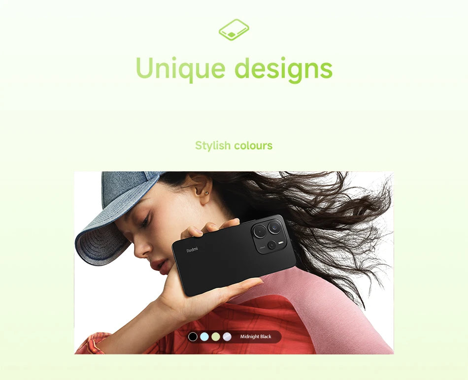 【Brand+】Global Version Xiaomi Redmi Note 14 MediaTek Helio G99-Ultra 108MP AI 5500mAh 6.67" AMOLED 120Hz Display