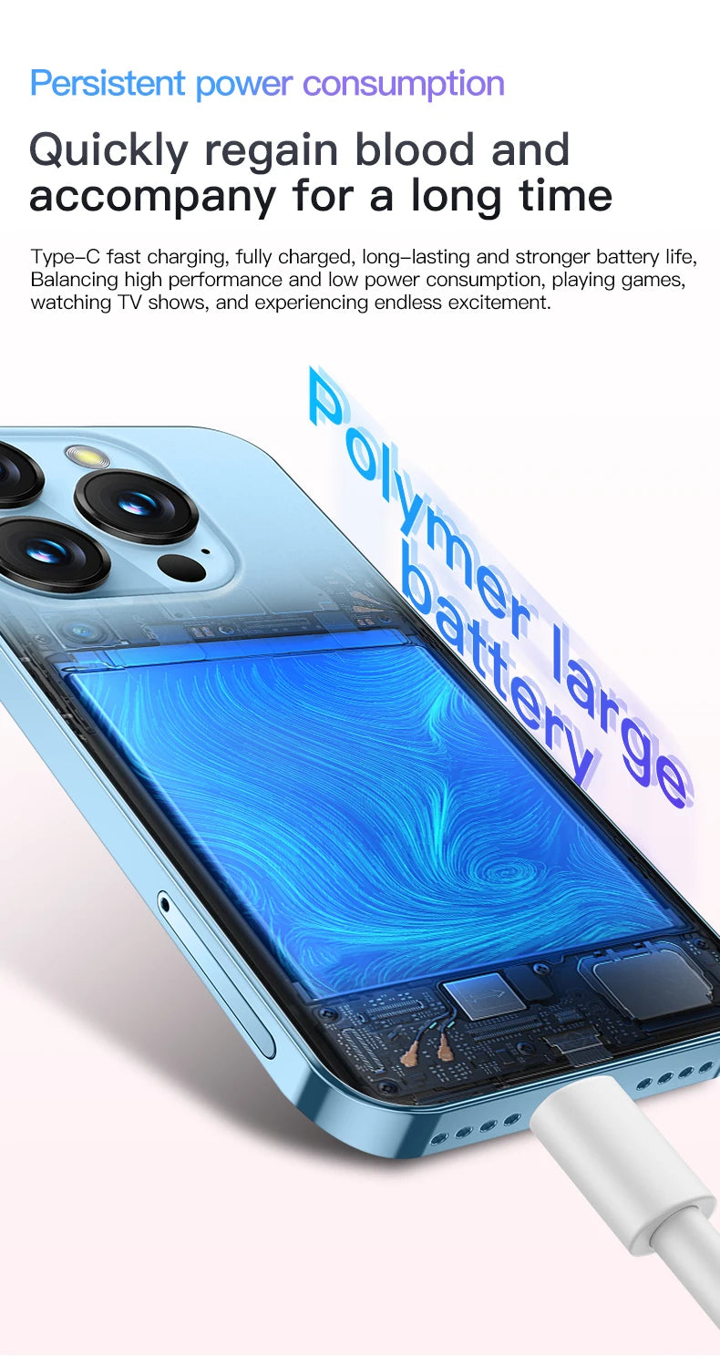 SERVO 19E 3G WCDMA Mini Smart Phone 3.88"Display 2 SIM Android 10.0 16GB ROM Face Recognition GPS Android Smart Cellphone TYPE-C