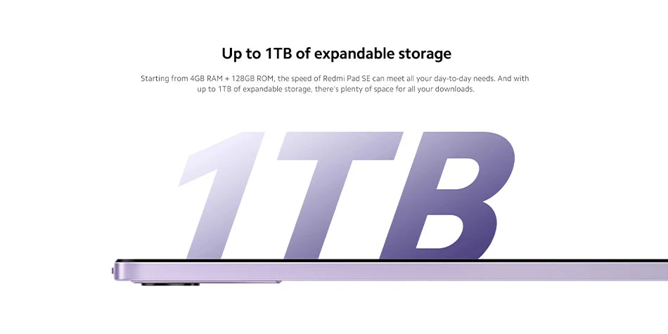 Global Version Xiaomi Redmi Pad SE Tablet EEA Version without Charger 11 Inches FHD 90Hz Display 680 8000mAh Battery Mi Pad